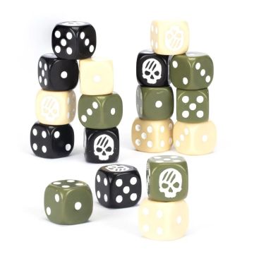 Гральні куби Warcry: Rotmire Creed Dice Set