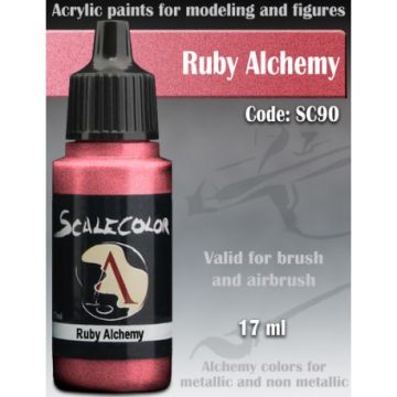 Акрилова фарба Scale 75: Metal n’ Alchemy: Ruby Alchemy (17ml)