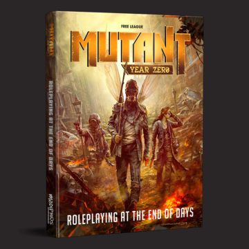 Базова книга правил настільної рольової гри Mutant: Year Zero RPG: Core Rulebook