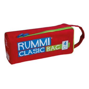 Настільна гра Rummy Classic в дорожній сумочці. Великі фішки