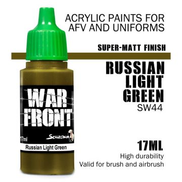 Акрилова фарба Scale 75: Warfront: russian Light Green (17ml)