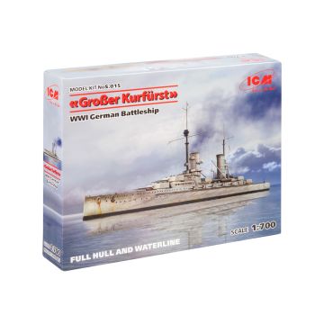 Збірна модель корабля ICM: “Groβer Kurfürst”