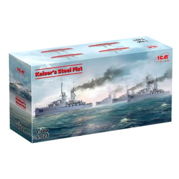 Набір збірних моделей кораблів ICM: Сталевий кулак Кайзера