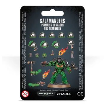 Набір апгрейду мініатюр Warhammer 40000: Salamanders Primaris Upgrades and Transfers
