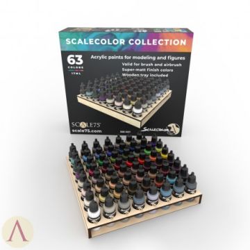 Набір акрилових фарб Scale 75: Scalecolor: Scalecolor Collection (63x17 ml)