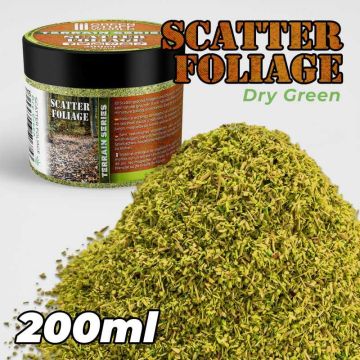 Імітація листя Green Stuff World: Scatter Foliage - Dry Green - 200ml
