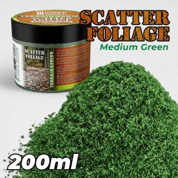 Імітація листя Green Stuff World: Scatter Foliage - Medium Green - 200ml