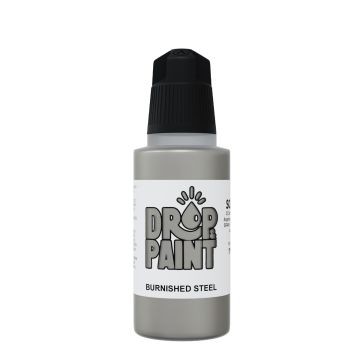 Акрилова фарба Scale 75: Drop & Paint: Burnished Steel (17ml)