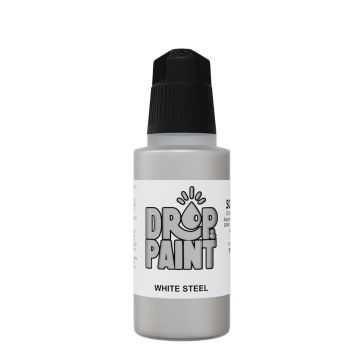 Акрилова фарба Scale 75: Drop & Paint: White Steel (17ml)