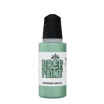 Акрилова фарба Scale 75: Drop & Paint: Greenish Metal (17ml)