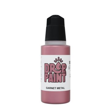 Акрилова фарба Scale 75: Drop & Paint: Garnet Metal (17ml)