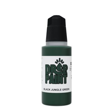 Акрилова фарба Scale 75: Drop & Paint: Black Jungle Green (17ml)