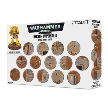 Підставки для мініатюр Citadel: Sector Imperialis 32mm Round Bases