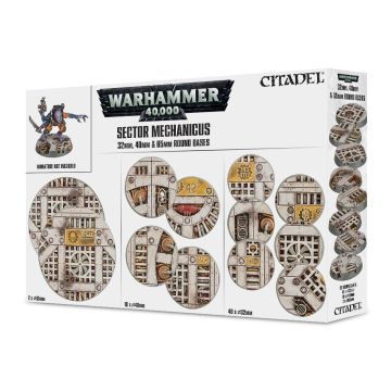Підставки для мініатюр Citadel: Sector Mechanicus Industrial Bases