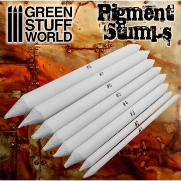 Набір розтушовувачів Green Stuff World: Set 8x Pigment Blending Stumps