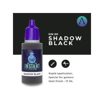 Акрилова фарба Scale 75: Instant Colors: Shadow Black (17ml)