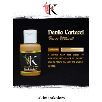 Акрилова фарба Kimera Kolors: Cartacci Golden Brown (30 ml)