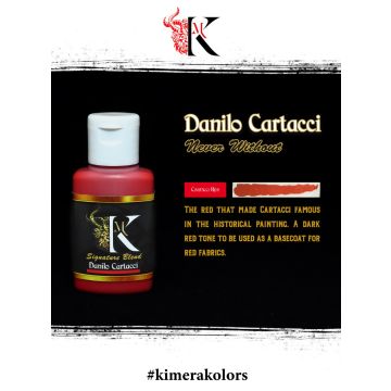 Акрилова фарба Kimera Kolors: Cartacci Red (30 ml)