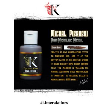 Акрилова фарба Kimera Kolors: Pisarski Ground Brown (30 ml)