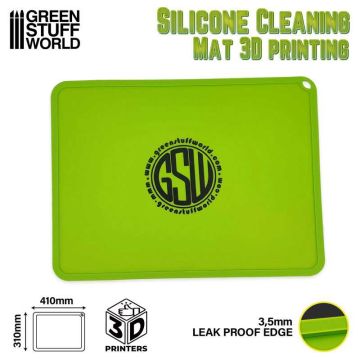Силіконовий килимок для робіт зі смолою Green Stuff World: Silicone Cleaning Mat 410x310mm