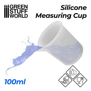 Мірний стаканчик Green Stuff World: Silicone Measuring Cup 100ml