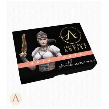 Набір акрилових фарб Scale 75: Scalecolor: Scalecolor Artist: Skin Tones (6x20 ml)