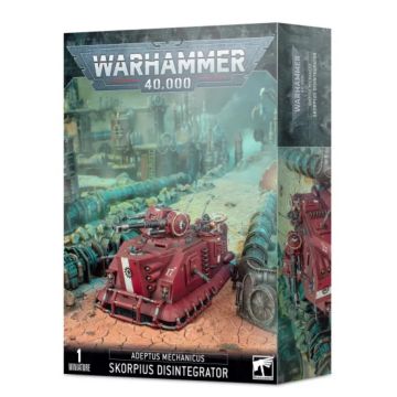 Мініатюра Warhammer 40000 Adeptus Mechanicus: Skorpius Disintegrator