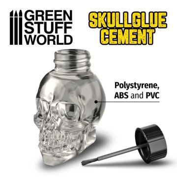 Клей для пластику Green Stuff World: SkullGlue Cement for plastics