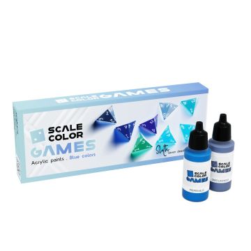 Набір акрилових фарб Scale 75: Scalecolor Games: Sloth (8x17 ml)