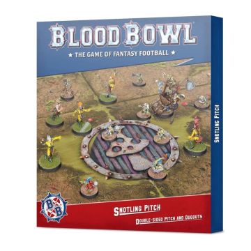 Дошки для гри Blood Bowl: Snotling Team – Double-sided Pitch and Dugouts Set