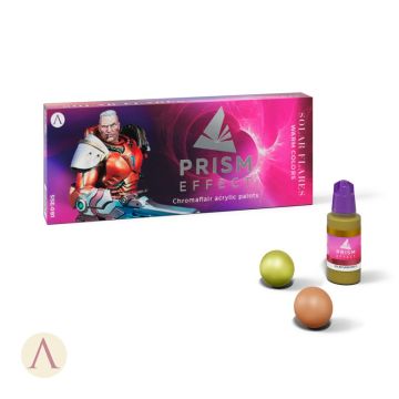 Набір акрилових фарб Scale 75: Prism Effect: Solar Flares. Warm Colors (8x17 ml)