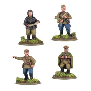Набір мініатюр Warlord Games Bolt Action: Soviet Platoon Commanders