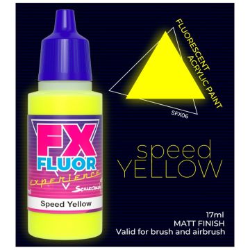 Акрилова фарба Scale 75: FX Fluor Experience: Speed Yellow (17ml)