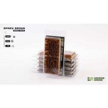 Пучки трави Gamers Grass: Spikey Brown (12mm)