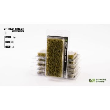 Пучки трави Gamers Grass: Spikey Green (12mm)