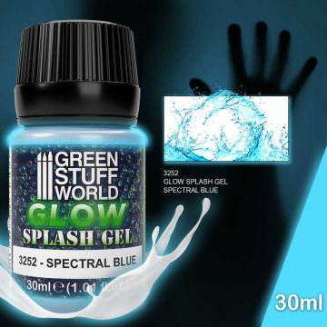 Акриловий гель Green Stuff World: Splash Gel - Spectral Blue 30ml