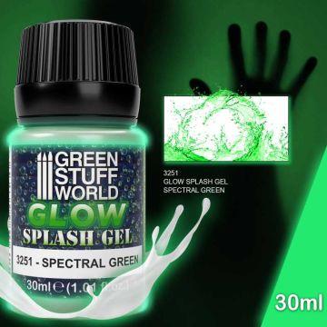 Акриловий гель Green Stuff World: Splash Gel - Spectral Green 30ml