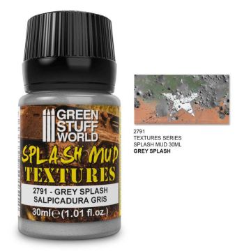 Акрилова паста Green Stuff World: Splash Mud Textures Grey 30ml