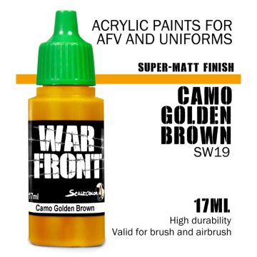 Акрилова фарба Scale 75: Warfront: SS Camo Golden Brown (17ml)