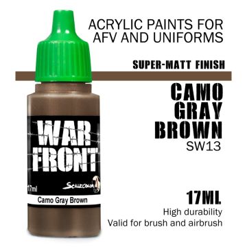 Акрилова фарба Scale 75: Warfront: SS Camo Gray Brown (17ml)