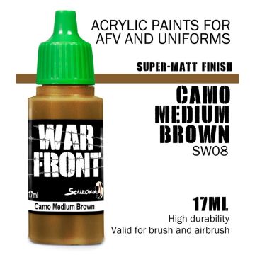 Акрилова фарба Scale 75: Warfront: SS Camo Medium Brown (17ml)