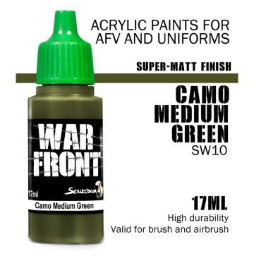 Акрилова фарба Scale 75: Warfront: SS Camo Medium Green (17ml)