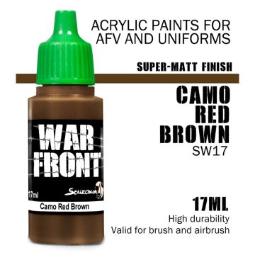 Акрилова фарба Scale 75: Warfront: SS Camo Red Brown (17ml)