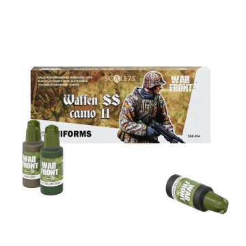 Набір акрилових фарб Scale 75: Warfront: Waffen SS Camo II (8x17 ml)