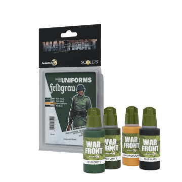 Набір акрилових фарб Scale 75: Warfront: Feldgrau (4x17 ml)