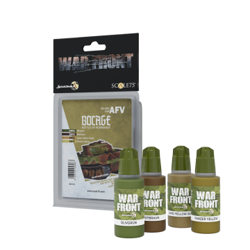 Набір акрилових фарб Scale 75: Warfront: Bocage Battle of Normandy (4x17 ml)