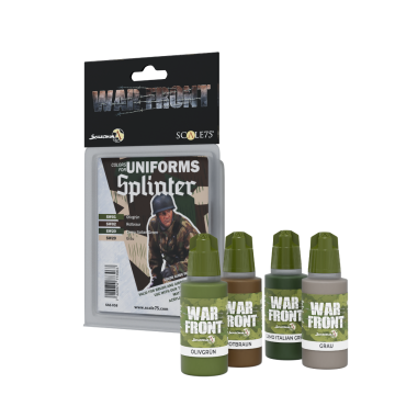 Набір акрилових фарб Scale 75: Warfront: Splinter (4x17 ml)