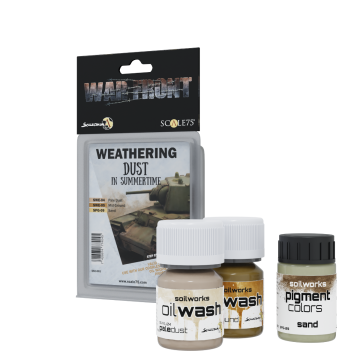 Набір масляних змивок та пігментів Scale 75: Warfront: Dust in Summertime