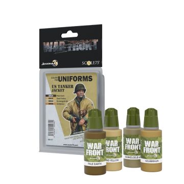 Набір акрилових фарб Scale 75: Warfront: US Tanker Jacket (4x17 ml)