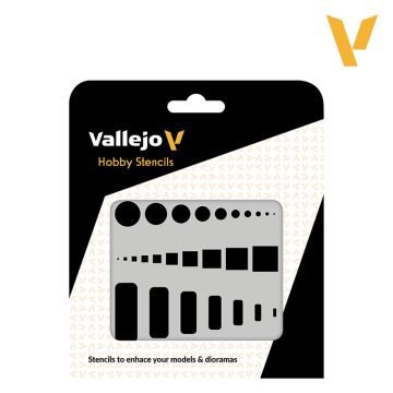 Трафарет Vallejo: Hobby Stencils: Access Trap Doors